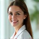 Portretul Dr. Ana Popescu, un specialist în nutriție, zâmbind.